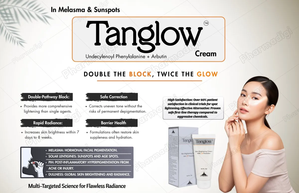 Tanglow Cream product sheet